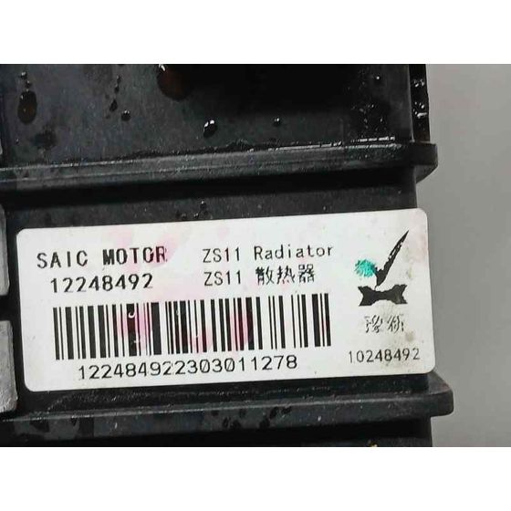 Radiador Agua para Mg Zs