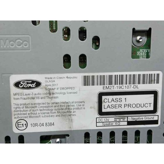 Sistema Audio / Radio Cd para Ford Galaxy