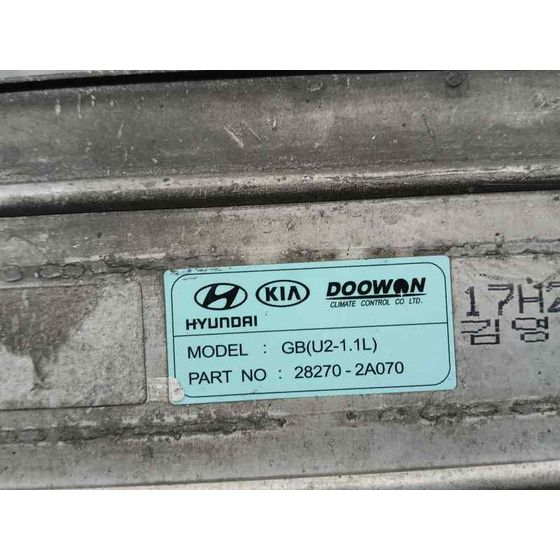 Intercooler para Hyundai I20
