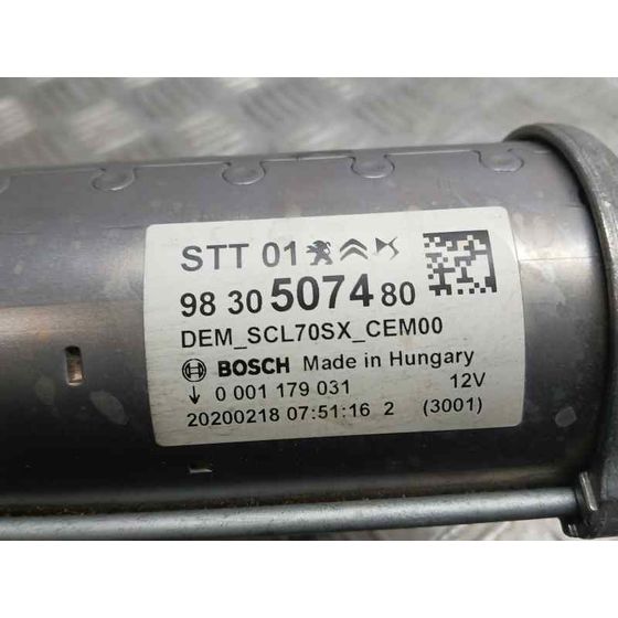 Motor Arranque para Peugeot 2008 (P1)