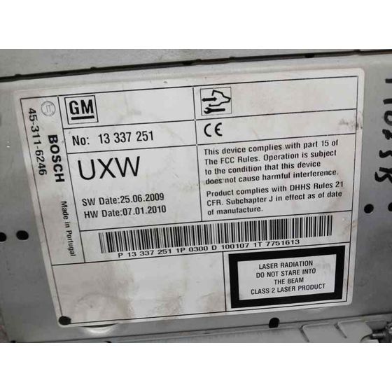 Modulo Electronico para Chevrolet Cruze