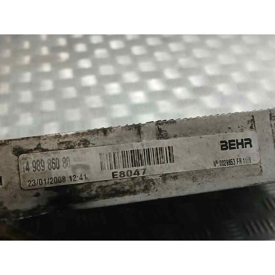 Radiador Agua para Lancia Phedra (180)