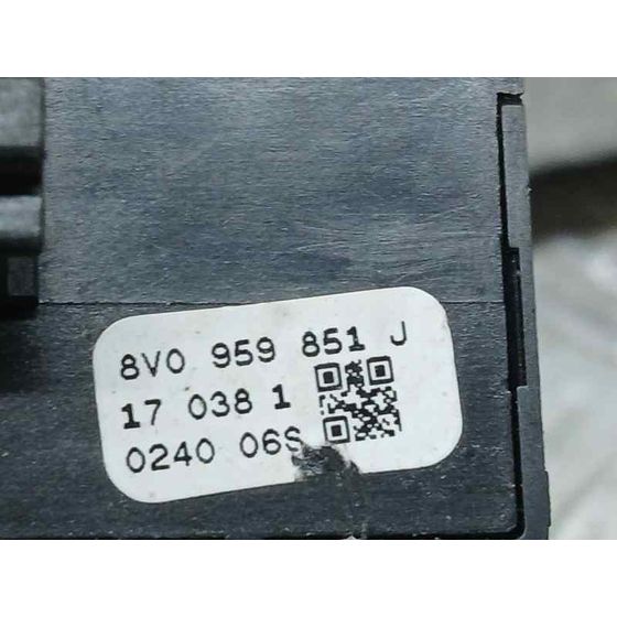 Mando Elevalunas Delantero Izquierdo para Audi A3 (8V)