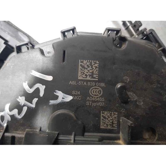 Cerradura Puerta Trasera Derecha para Audi A1 Sportback (Gba)
