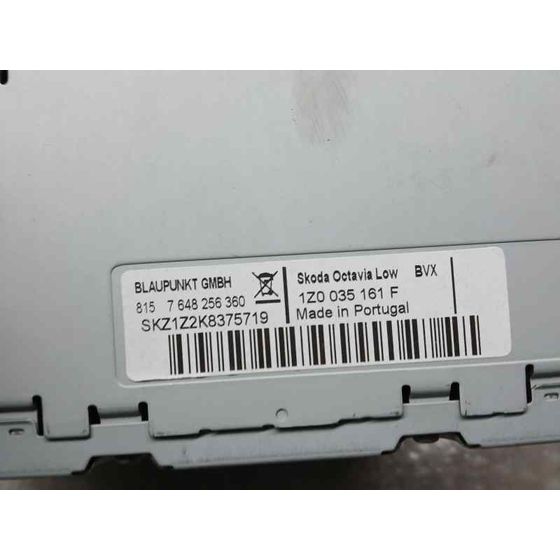 Sistema Audio / Radio Cd para Skoda Octavia Berlina (1Z3)