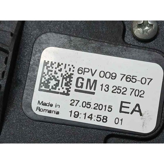 Potenciometro Pedal para Opel Astra J Lim.