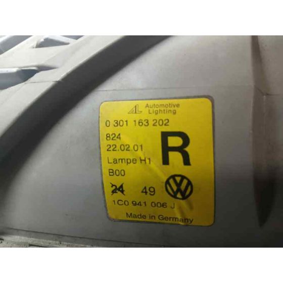 Faro Derecho para Volkswagen New Beetle (9C1/1C1)
