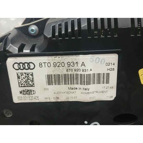 Cuadro Instrumentos para Audi A5 Coupe (8T)