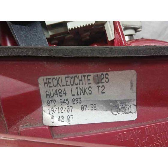 Piloto Trasero Izquierdo para Audi A5 Coupe (8T)