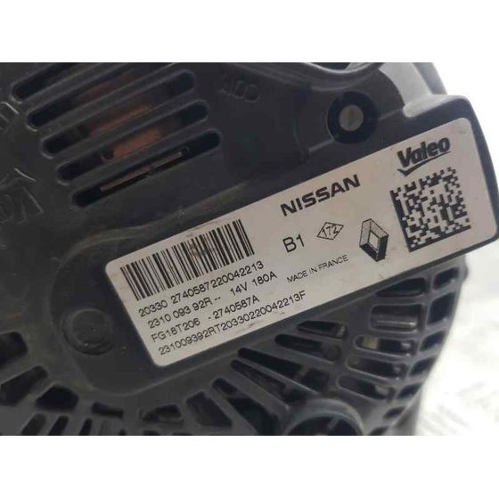 Alternador para Renault Captur Ii