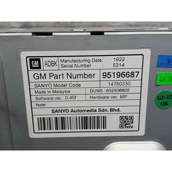 Sistema Navegacion Gps para Opel Insignia Berlina