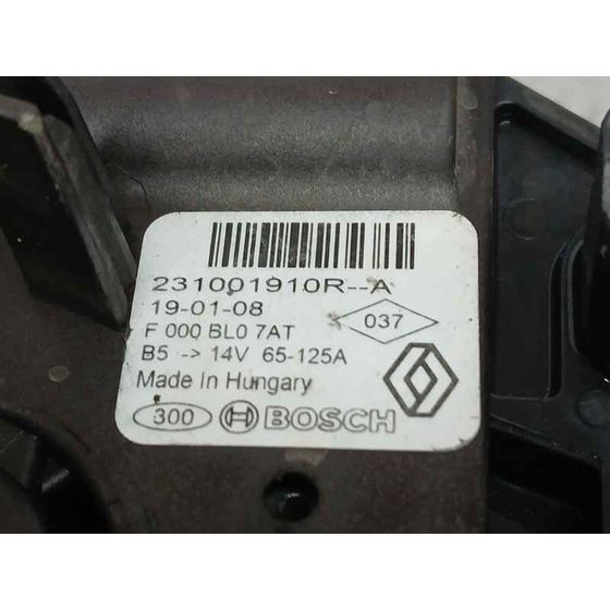 Alternador para Dacia Dokker