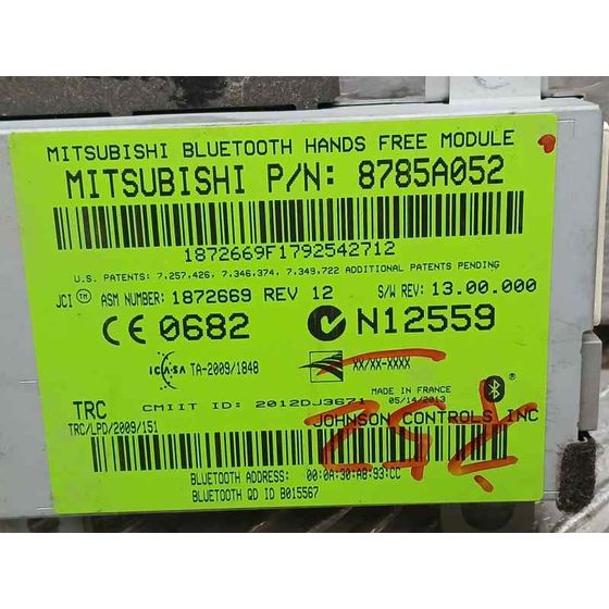 Modulo Electronico para Mitsubishi Asx (Ga0W)