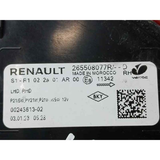Piloto Trasero Derecho para Dacia Sandero