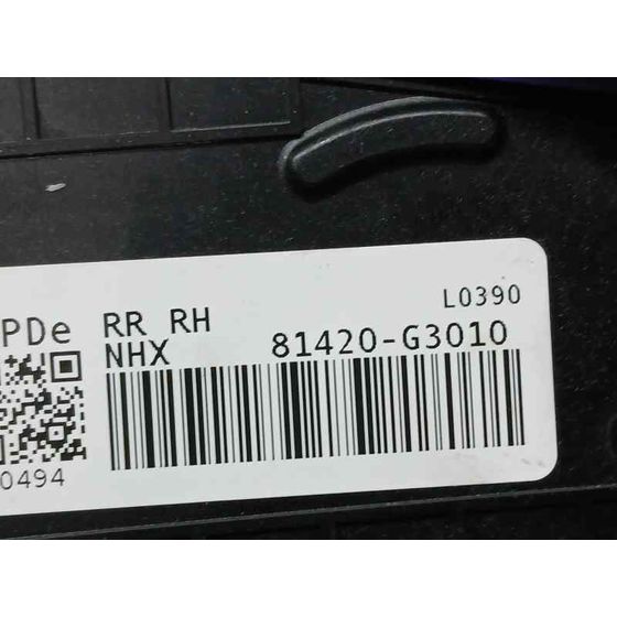 Cerradura Puerta Trasera Derecha para Hyundai I30 (Pd)