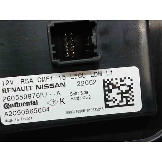 Centralita Faro para Nissan Towstar