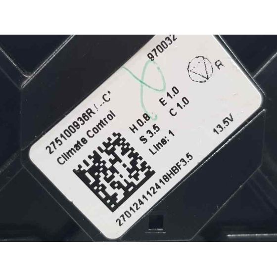 Mando Climatizador para Renault Clio V