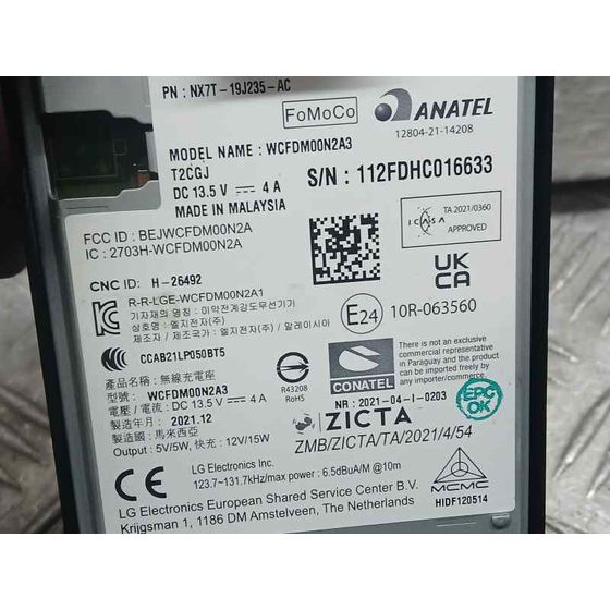 Cargador Inductivo para Ford Focus