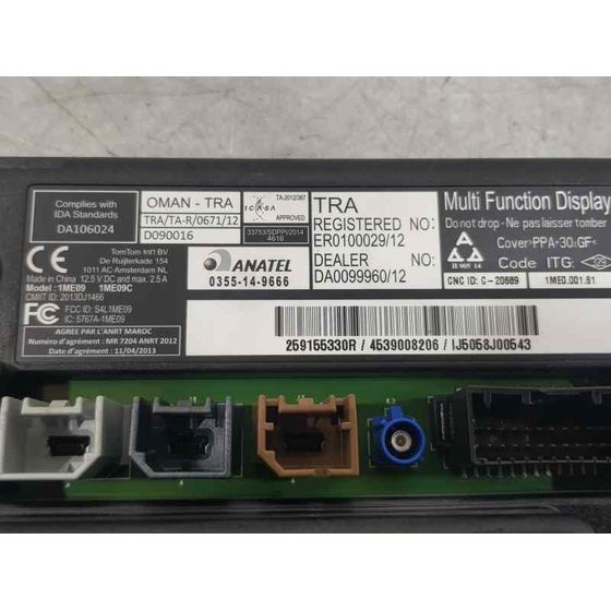 Sistema Navegacion Gps para Smart Fortwo Coupe
