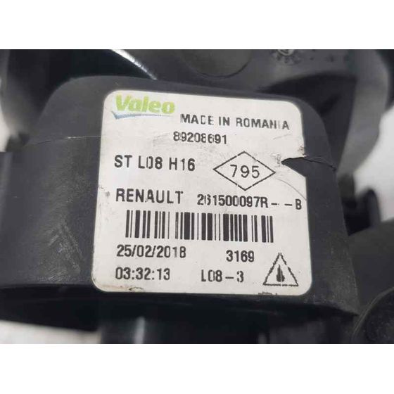 Faro Antiniebla Izquierdo para Smart Fortwo Coupe
