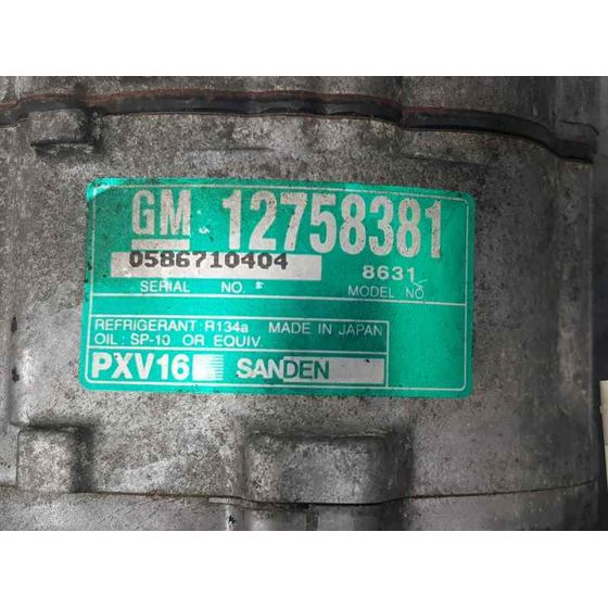 Compresor Aire Acondicionado para Saab 9-3 Cabrio