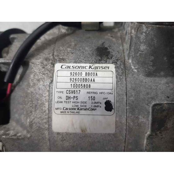Compresor Aire Acondicionado para Nissan Qashqai (J10)