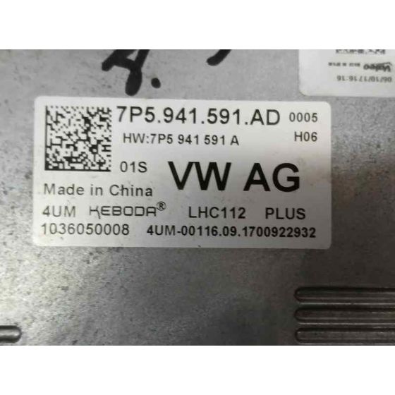 Centralita Faro para Seat Ateca (Kh7)