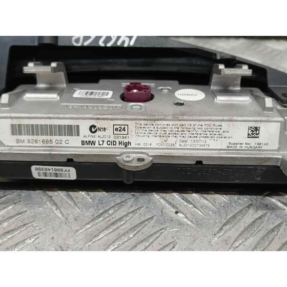 Sistema Navegacion Gps para Bmw Serie 1 Lim. (F20)