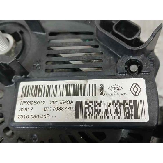 Alternador para Renault Megane Iv Berlina 5P