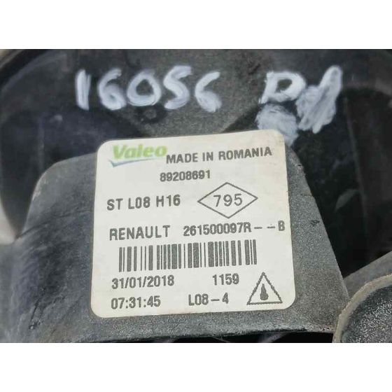 Faro Antiniebla Izquierdo para Renault Megane Iv Berlina 5P