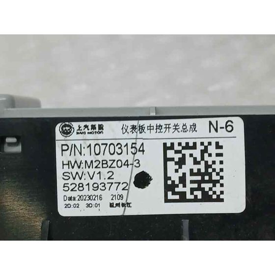 Mando Multifuncion para Mg Zs