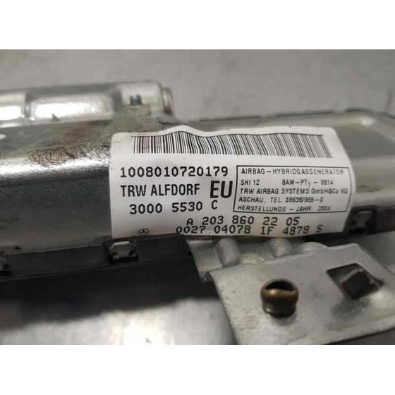 Airbag Cortina Delantero Derecho para Mercedes-Benz Clase C (W203) Sportcoupe