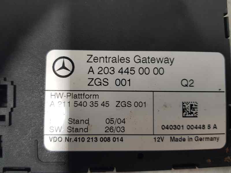 Modulo Electronico para Mercedes-Benz Clase C (W203) Sportcoupe