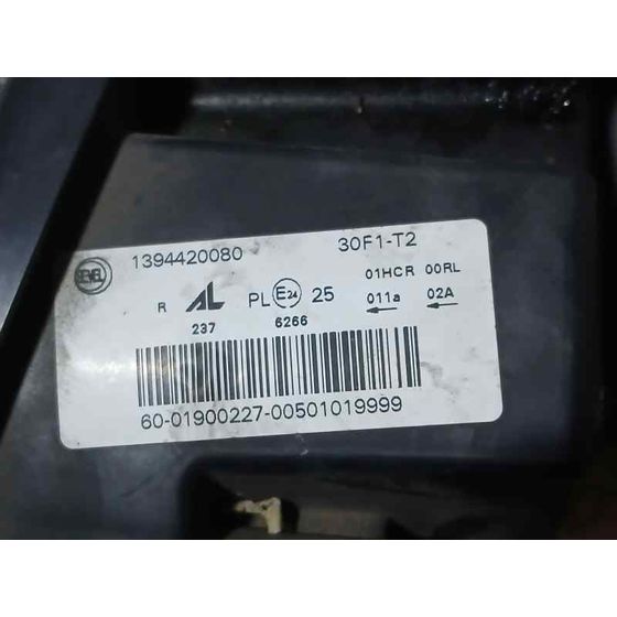 Faro Derecho para Peugeot Boxer Furgón
