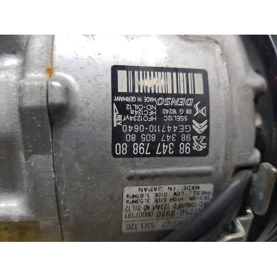 Compresor Aire Acondicionado para Peugeot 2008 (P1)