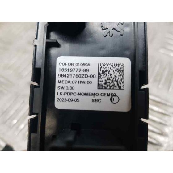 Mando Elevalunas Delantero Izquierdo para Peugeot 2008 (P1)