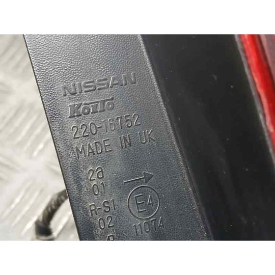 Piloto Trasero Derecho para Nissan Note (E11E)