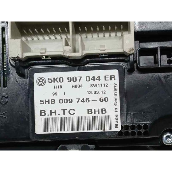 Mando Climatizador para Volkswagen Golf Vi (5K1)