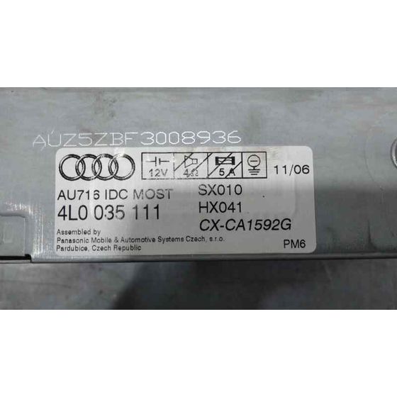 Sistema Audio / Radio para Audi Q7 (4L)