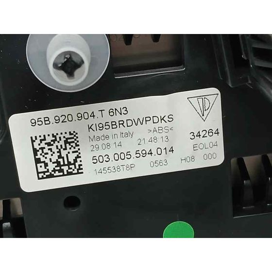Cuadro Instrumentos para Porsche Macan (Typ )