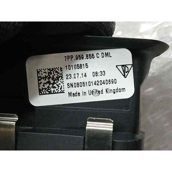 Mando Elevalunas Trasero Izquierdo para Porsche Macan (Typ )