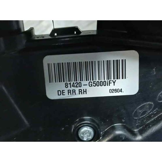 Cerradura Puerta Trasera Derecha para Kia Niro