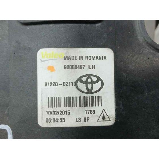 Faro Antiniebla Izquierdo para Toyota Avensis (T27)