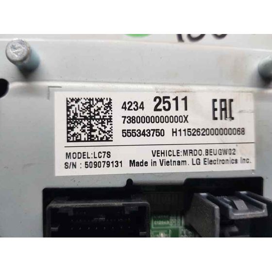 Sistema Navegacion Gps para Opel Astra K Lim. 5Türig