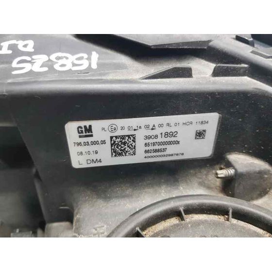 Faro Izquierdo para Opel Astra K Lim. 5Türig