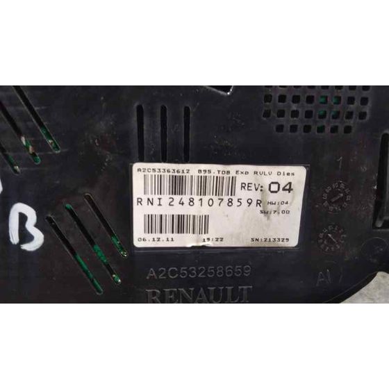 Cuadro Instrumentos para Renault Megane Iii Coupe
