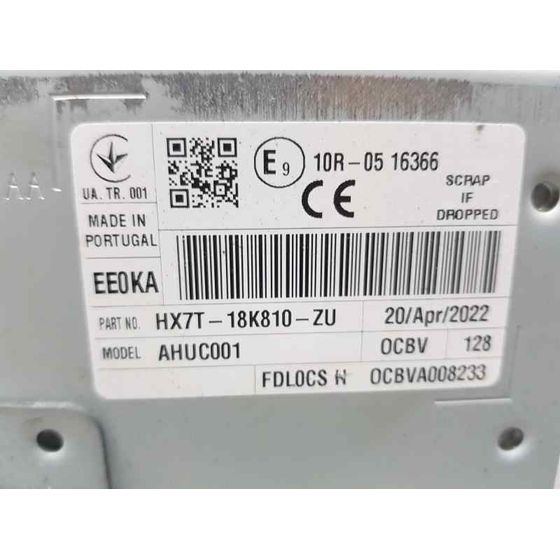 Sistema Audio / Radio para Ford Ecosport (Cr6)