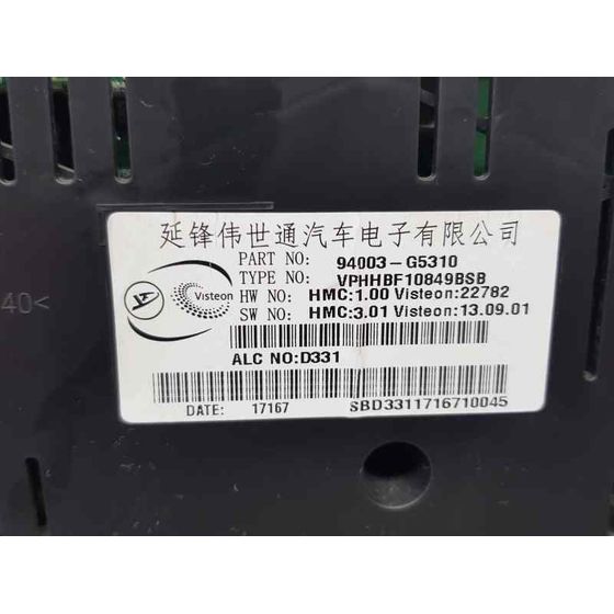 Cuadro Instrumentos para Kia Niro