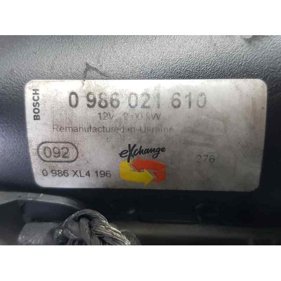 Motor Arranque para Audi A4 Berlina (8E)