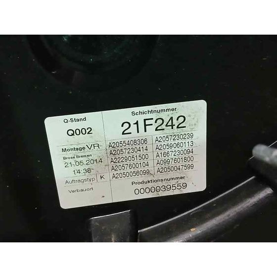 Elevalunas Delantero Derecho para Mercedes-Benz Clase C (W205) Lim.